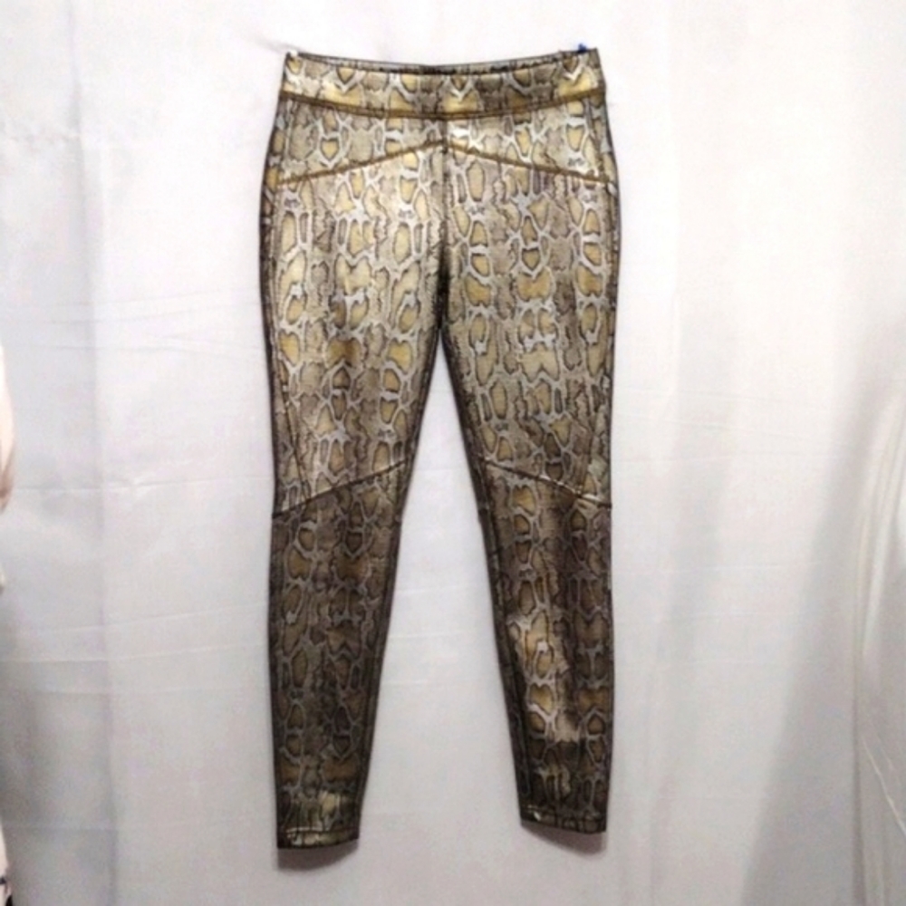 Free People Rio Python Snakeskin Pull-On Leggings… - image 2